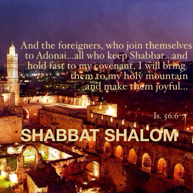 Foreigners Shabbat